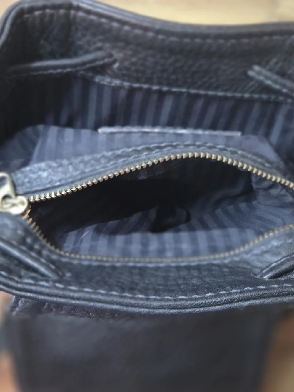 Vintage 97 Coach Sonoma Black Peppled Leather Backpack Purse 4925 w/original Tag